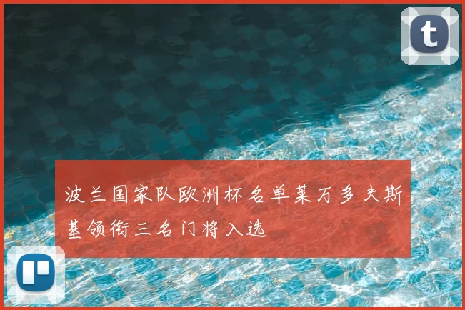 波兰国家队欧洲杯名单莱万多夫斯基领衔三名门将入选